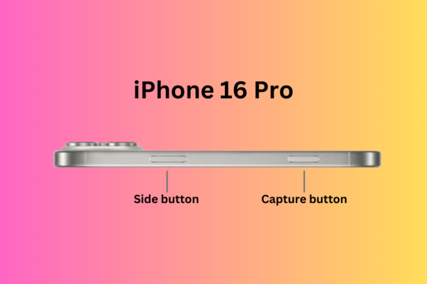 iPhone 16 Pro Capture button